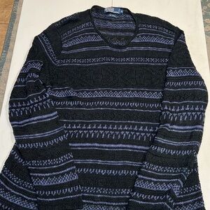 POLO Ralph Lauren 95%Linen/5%cotton Sweater Pullover XL